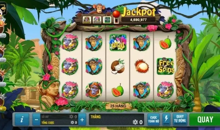 Khám Phá Trò Chơi Nổ Hũ Rừng Xanh Tại 7Ball Giúp Dễ Trúng Thưởng