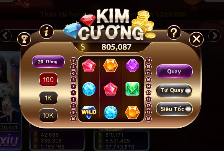 Trò Chơi Nổ Hũ Kim Cương Tại 7Ball Bí Quyết Săn Thưởng Lớn